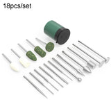 Angle Mill Accessories Grinding Accessories Set, HILDA 17pcs /Set Woodworking, HILDA 37pcs /Set Polishing, HILDA 18pcs /Set Stoneworking, HILDA 16pcs /Set Cutting