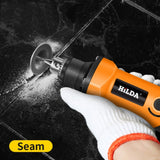 Angle Mill Accessories Grinding Accessories Set, HILDA 17pcs /Set Woodworking, HILDA 37pcs /Set Polishing, HILDA 18pcs /Set Stoneworking, HILDA 16pcs /Set Cutting