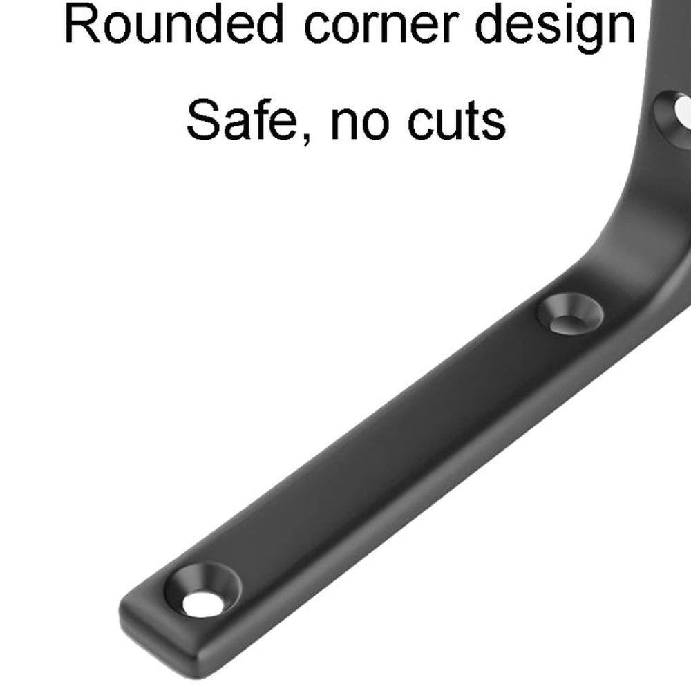 Arc Triangle Bracket Stainless Steel I Type Support Holder With Screw, 75x75mm, 100x100mm, 125x125mm, 150x125mm, 200x150mm - laboratorydeal