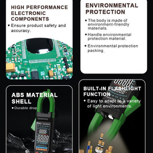 BAKU BA-8330 Pro Digital Mulitmeter Electric Maintenance Resistor Current Pliers Shaped Instrument, BA-8330