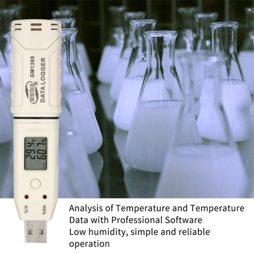 BENETECH GM1365 Digital Humidity & Temperature Data Logger, GM1365
