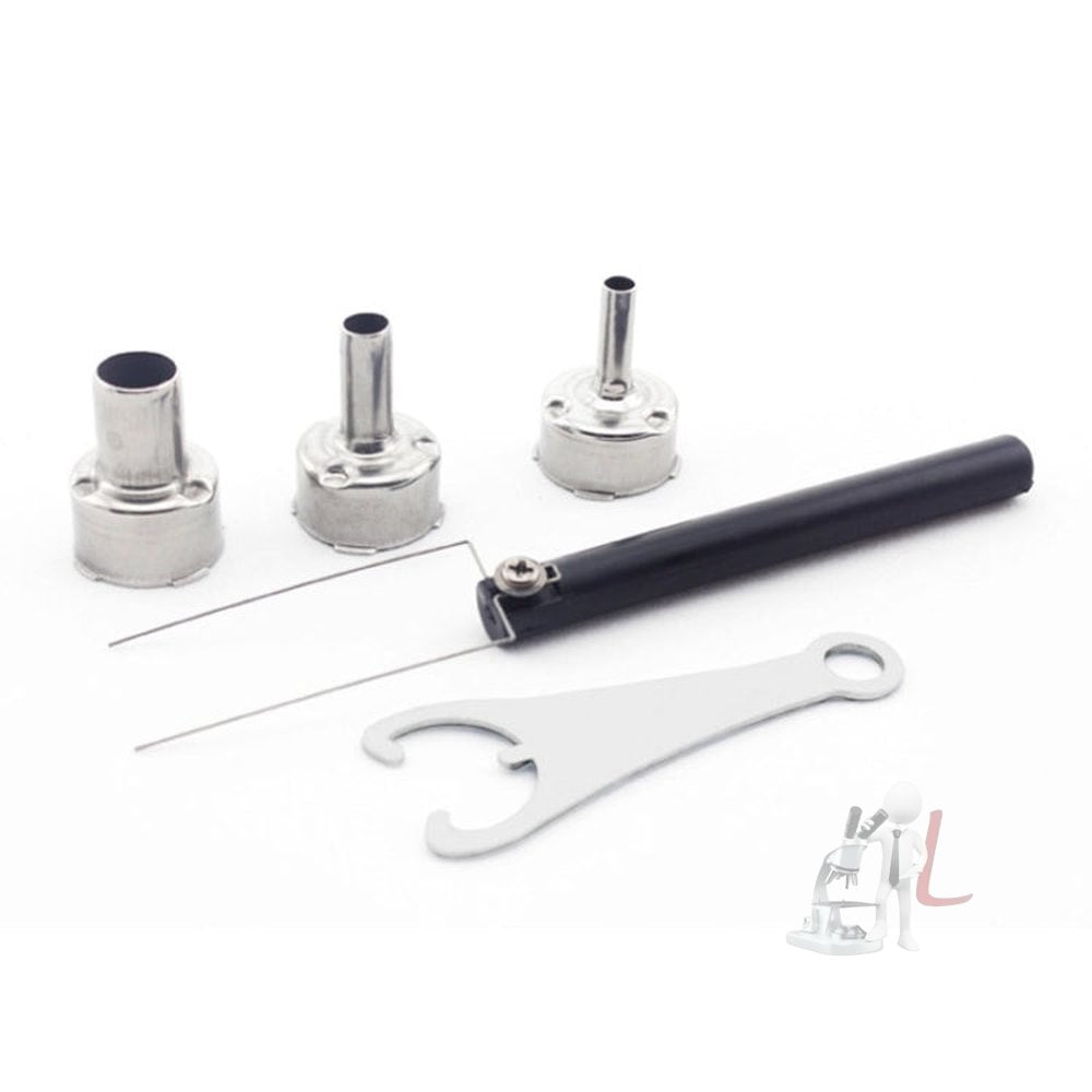 BEST BST-858+ AC 220V 50Hz 650W Adjustable Temperature Unleaded Hot Air Gun with Helical Wind, BST-858+ EU Plug, BST-858+ US Plug