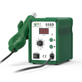 BEST BST-858D+ AC 220V 50Hz 650W LED Displayer Adjustable Temperature Unleaded Hot Air Gun with Helical Wind, BST-858D+  EU Plug, BST-858D+ US Plug