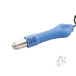 BEST BST-858D AC 220V 50Hz 650W LED Displayer Adjustable Temperature Unleaded Hot Air Gun with Helical Wind, BST-858D US Plug