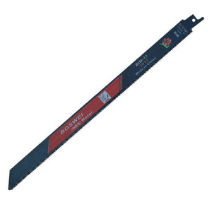 BOSWEI Hardcore Reciprocating Saw Strip Fine Teeth Saber Saw Blade Metal Plastic Wood Bimetal Curve Saw Blade, S922EF, S1122BF, S1122EF, S1222BF, S1222EF - laboratorydeal