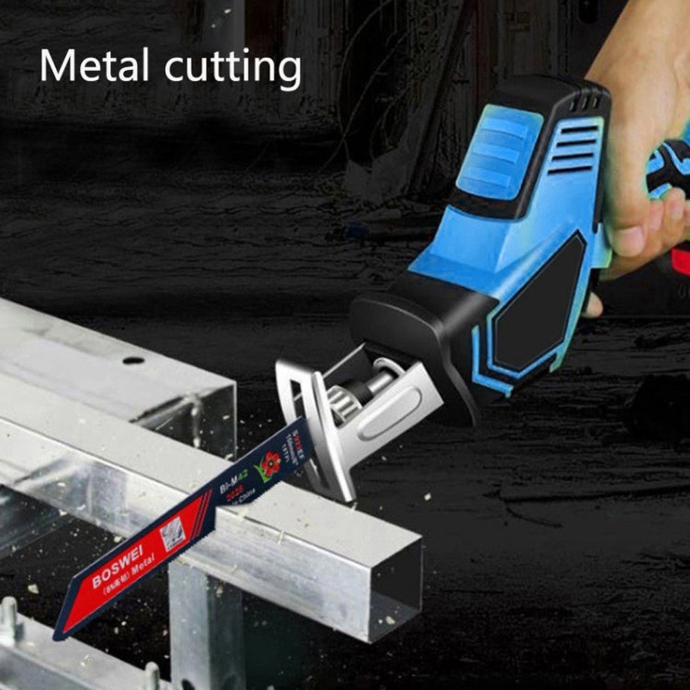 BOSWEI Hardcore Reciprocating Saw Strip Fine Teeth Saber Saw Blade Metal Plastic Wood Bimetal Curve Saw Blade, S922EF, S1122BF, S1122EF, S1222BF, S1222EF - laboratorydeal