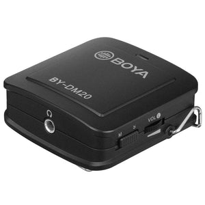 BOYA BY - DM20 Dual - Channel Recording Lavalier Microphone for iPhone / Android(Type - C) / Laptop - laboratorydeal