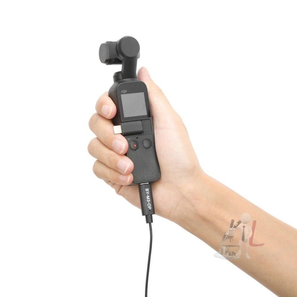 BOYA BY - M3 - OP For DJI OSMO Pocket Clip - on Digital Lavalier Microphone, BY - M3 - OP - laboratorydeal
