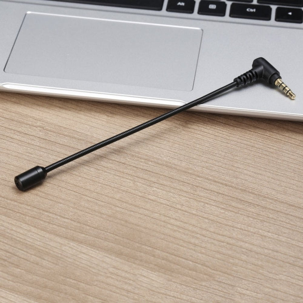 BOYA BY - UM4 3.5mm Interface Plug Live Show Omni - directional Condenser Mic Mini Flexible Microphone for iPhone, Galaxy, Huawei, LG and other Smartphones - laboratorydeal