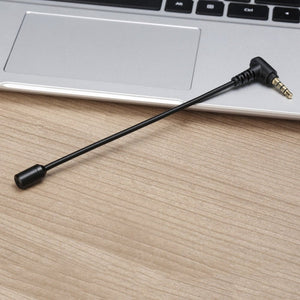 BOYA BY - UM4 3.5mm Interface Plug Live Show Omni - directional Condenser Mic Mini Flexible Microphone for iPhone, Galaxy, Huawei, LG and other Smartphones - laboratorydeal