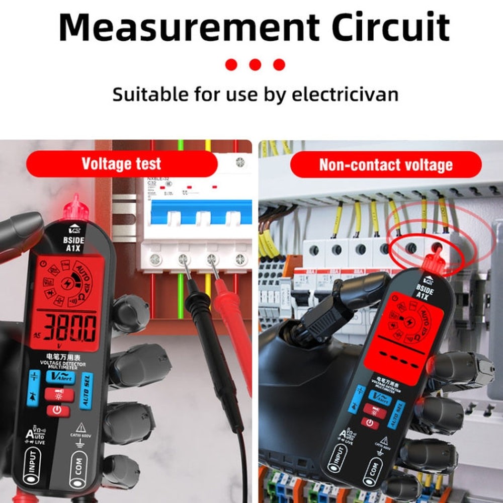 BSIDE A1X Charging Model Mini Digital Electric Pen Intelligent Automatic Merit Multimeter, BSIDE A1X Standard, BSIDE A1X With Tool Pack