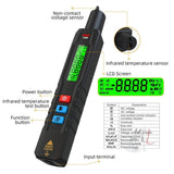 BSIDE A40 Infrared Thermometer Electric Pen Type Intelligent Multimeter VFC Inverter Voltage Tester, A40