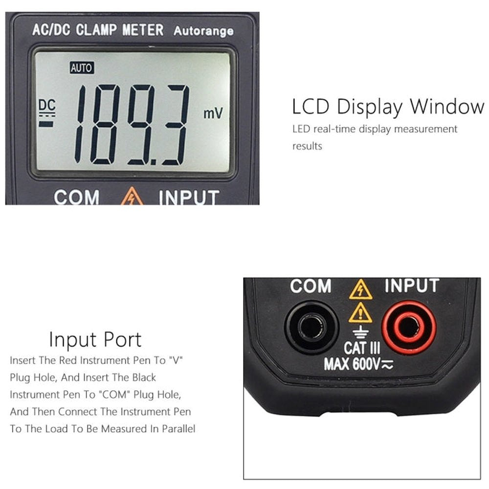 BSIDE ACM03 Plus 400A  AC / DC Clamp Meter, BSIDE ACM03