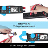 BSIDE ACM81 Digital Clamp Meter Auto-Rang 1mA Accuracy 200A Current DC AC Multimeter, ACM81 Blue, ACM81 Black, ACM81 Grey