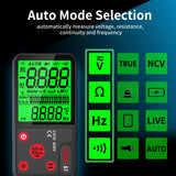 BSIDE ADMS7 Smart Thin Digital Multimeter Counts DC AC Voltmeter, Standard Charging Model, Charging Model With Tool Package