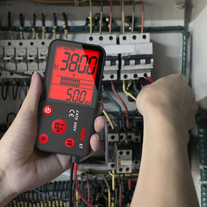 BSIDE ADMS7 Smart Thin Digital Multimeter Counts DC AC Voltmeter, Standard Charging Model, Charging Model With Tool Package