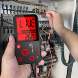 BSIDE ADMS7 Smart Thin Digital Multimeter Counts DC AC Voltmeter, Standard Charging Model, Charging Model With Tool Package