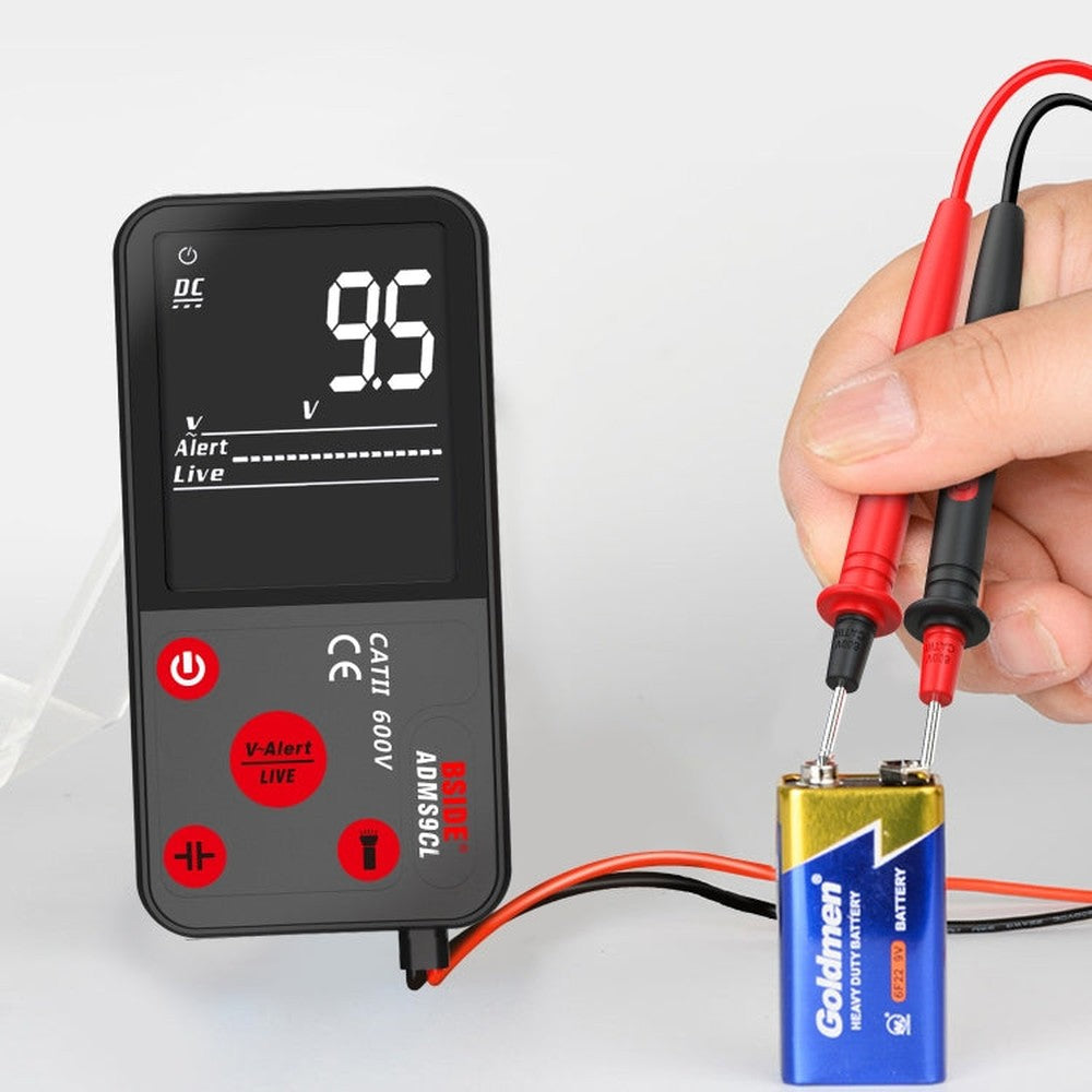 BSIDE ADMS9 Large-Screen Display Intelligent Automatic No Gear Shifting Ultra-Thin Digital Multimeter, ADMS9