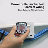 BSIDE AST01 Plug Power Tester Electrical Socket Detector, US Plug, EU Plug, UK Plug