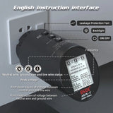 BSIDE ASTS Circuit Analyzer Plug Power Tester, US Plug, EU Plug, UK Plug