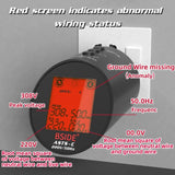 BSIDE ASTS Circuit Analyzer Plug Power Tester, US Plug, EU Plug, UK Plug