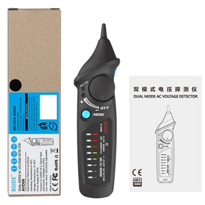 BSIDE AVD06 Non-contact AC Voltage Detectors 12~1000V Induction Electroprobe Pen Type ACV Electric Testers Household Tool with LED Light