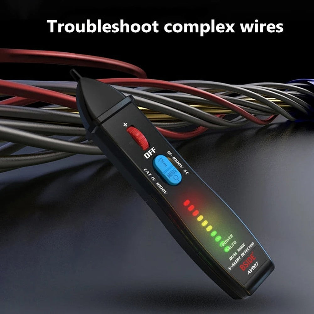 BSIDE AVD07 Smart Dual Mode Electric Pen Non-Contact Break-Point Sensing AC Voltage Tester, AVD07