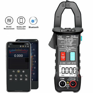 BSIDE  Bluetooth 5.0 6000 Words High Precision Smart AC Clamp Meter, ZT-5BQ, ZT-5BQ+C3140 Clip