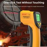 BSIDE H1 550 Degree Celsius Infrared Thermometer Handheld Non-Contact Thermometer, H1