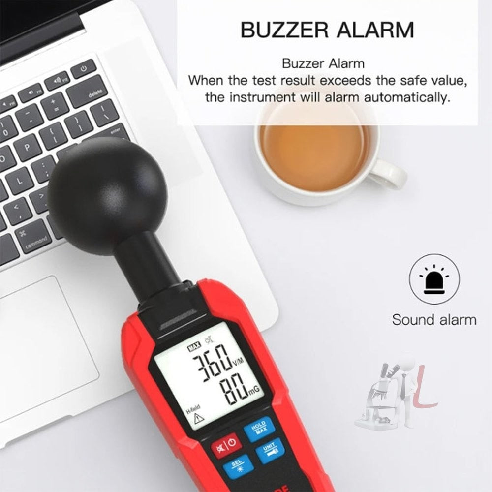 BSIDE K7 Handheld Electromagnetic Radiation Detector Electromagnetic Wave Tester, K7