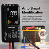 BSIDE S30X Smart Color Screen Infrared Temperature Measurement Multimeter, S30X (Black)