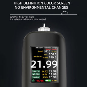 BSIDE T7 2.8 inch TFT Color Screen Ultrasonic Thickness Gauge, T7