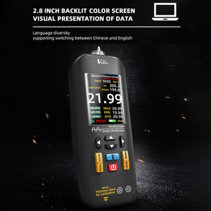 BSIDE T7 2.8 inch TFT Color Screen Ultrasonic Thickness Gauge, T7