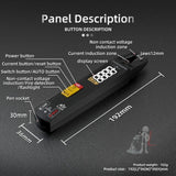 BSIDE U0 AC / DC Clamp Meter Electric Pen Current Digital Multimeter, U0