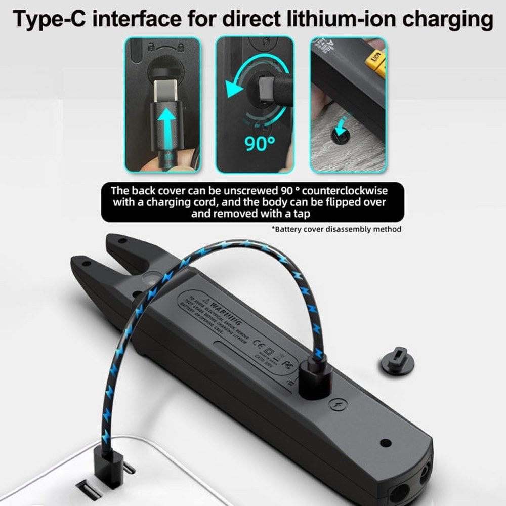 BSIDE U1 AC / DC Clamp Meter Electric Pen Current Digital Multimeter, U1