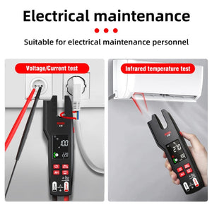 BSIDE U6 AC/DC Clamp-on Infrared Temperature Measurement Multimeter, U6