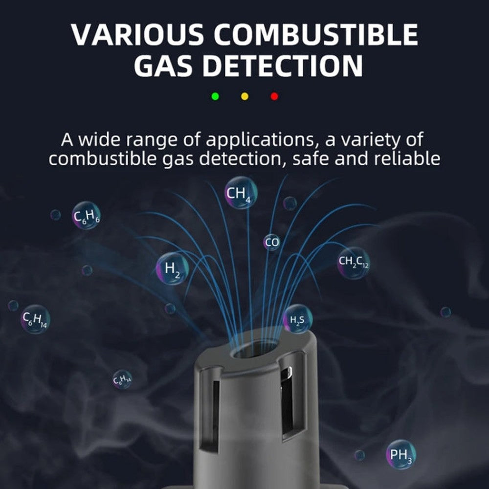 BSIDE X4A Portable Combustible Gas Detector Gas Leakage Alarm, X4A