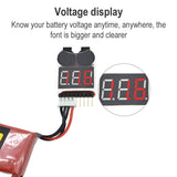 Battery Voltage Tester Low Voltage Buzzer Alarm, Battery Voltage Tester