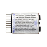 Battery Voltage Tester Low Voltage Buzzer Alarm, Battery Voltage Tester