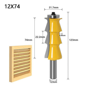 Blind Handrail Line Cutter Woodworking Engraving Milling Cutter, 12mm Handle - laboratorydeal