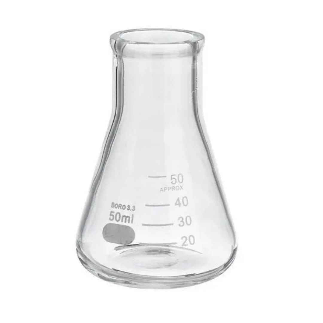 Borosilicate Conical / Erlenmeyer Flask (50 ML)