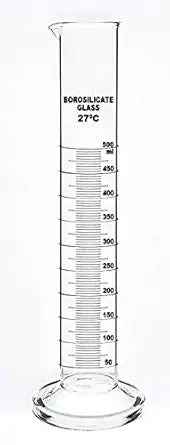 Borosilicate MEASURNING CYLINDER 500 ML LABPRO