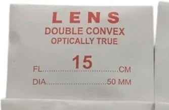 CONVEX LENS 50MM FL 15 laboratory deal