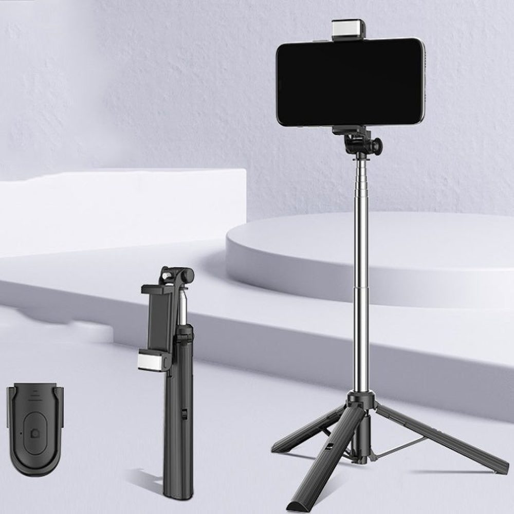 CYKE Folding Telescopic Mobile Phone Broadcast Stand Tripod, Specification:, A31 - 0.8m (Without Light), A31 - 1.6m (Without Light), A31E - 1.1m (With Light), A31E - 1.6m (With Light), A61 - 1.6m (Cloud Station) - laboratorydeal