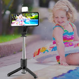 CYKE L11S Bluetooth Selfie Stick Beauty Fill Light Live Tripod, L11S