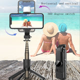CYKE L11S Bluetooth Selfie Stick Beauty Fill Light Live Tripod, L11S