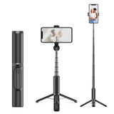 CYKE N-MY Integrated Tripod Bluetooth Live Selfie Stick, Black, Pink