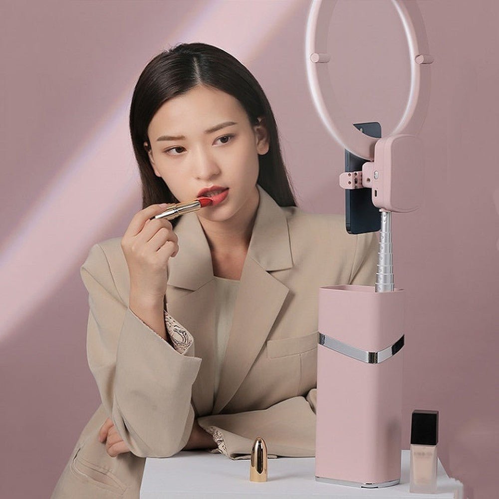 CYKE One - Piece Live Invisible Bracket Beauty Filling Light, Pink, Black - laboratorydeal