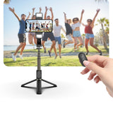 CYKE Q08D Handheld Dual Light Bluetooth Mobile Phone Selfie Stick, Dual Light Version