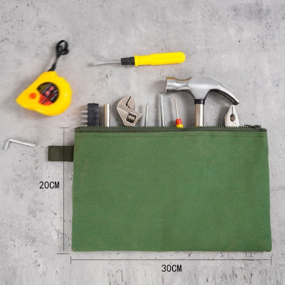 Canvas Hardware Toolkit Multifunctional Portable Carry - on Electrician Storage Bag - laboratorydeal